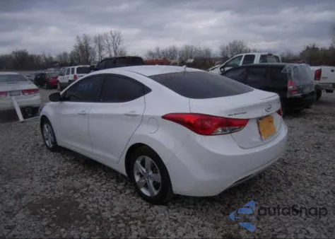 2013 Hyundai Elantra Gls/Limited from USA, damaged, VIN 5NPDH4AE1DH193148